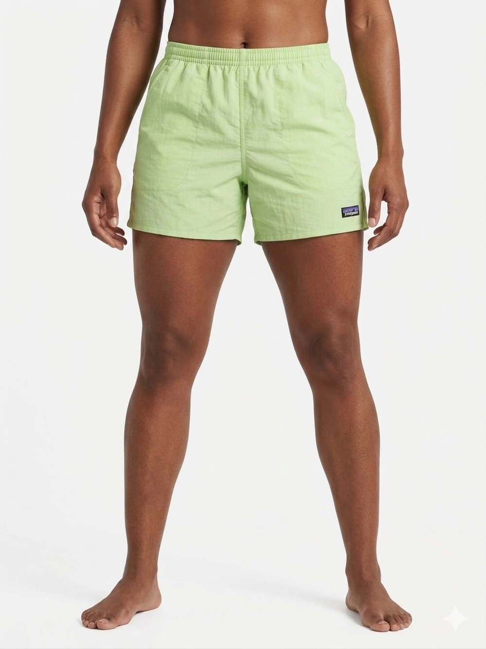 NEW Patagonia Baggies 5” Salamander Green Activewear Shorts running gym workout